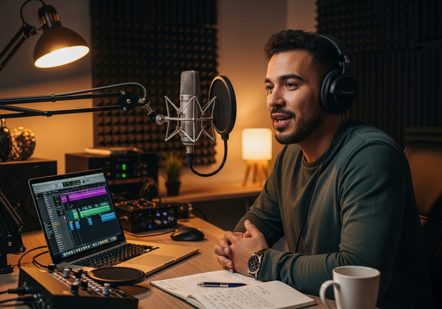 Voiceover freelancing as a side hustle with global clients