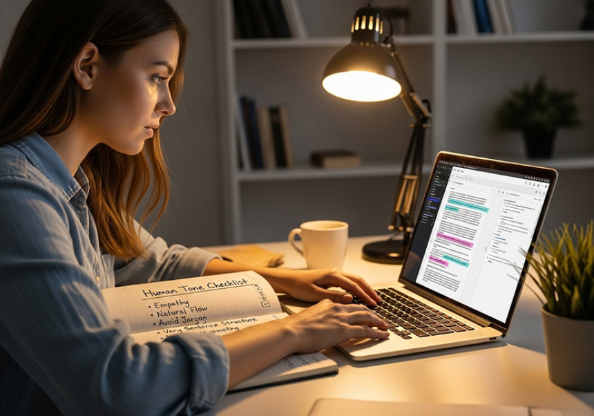 Editing AI content for clients as a growing digital side hustle